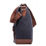 Wholesale Wool Messenger Bag with Padded Laptop Holder